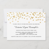 Girls Class of 2015 Afstudeeraankondigingen Kaart (Achterkant)