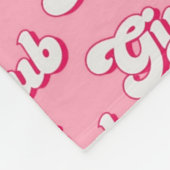 Girls Club Fleece Deken (Hoek)