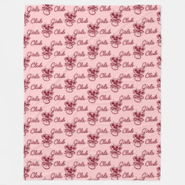 Girls Club Fleece Deken