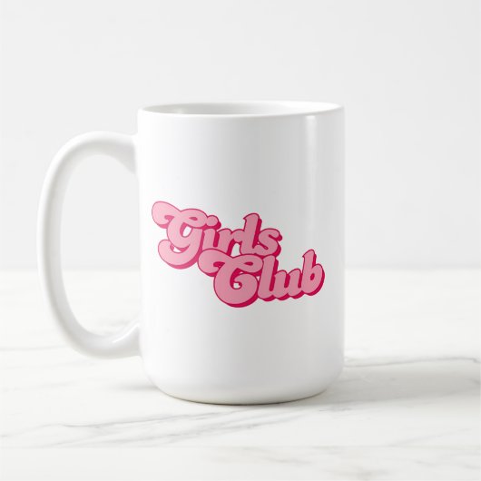Girls Club Koffiemok (Links)