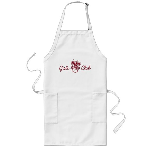 Girls Club Lang Schort (Voorkant)