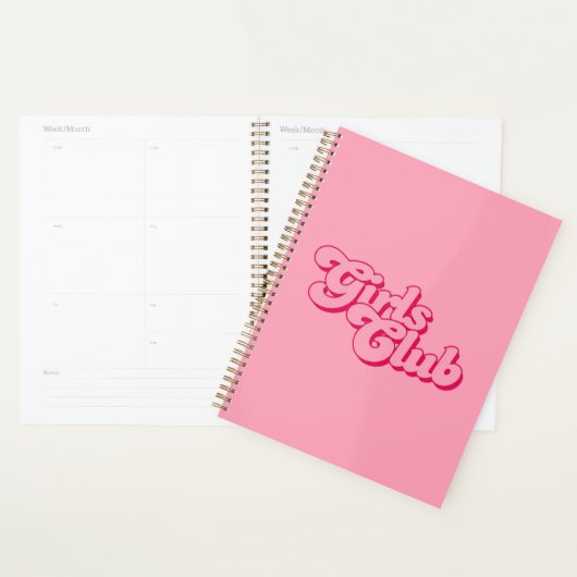 Girls Club Planner (Display)
