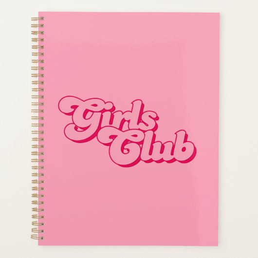 Girls Club Planner (Voorkant)