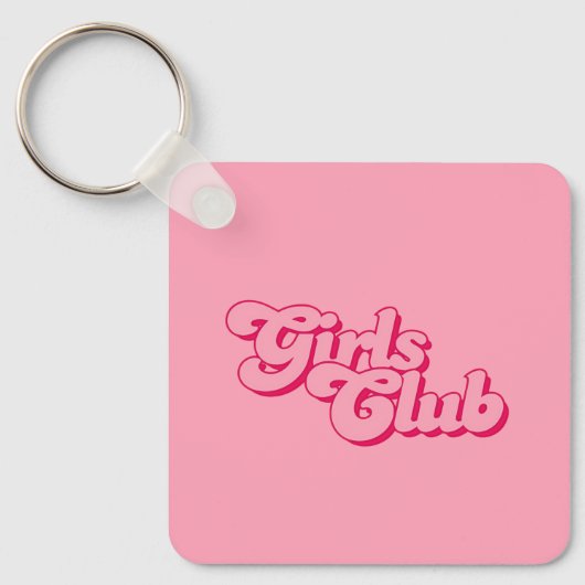 Girls Club Sleutelhanger (Voorkant)