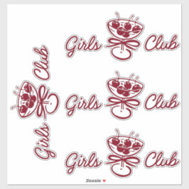 Girls Club Sticker