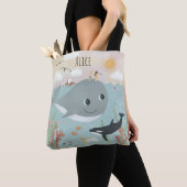 Girls Cute en Whimsical Tote Bag (Dichtbij)