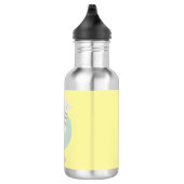 Girls Cute Llama Persoonlijke naam Kinder Waterfles (Rechts)