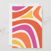 Girls Cute Paarse Unicorn Kinder 5e verjaardag Kaart (Achterkant)