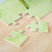 Girls Cute Panda Beer Gepersonaliseerde Kinderen Legpuzzel (Zijkant)