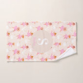 Girls Cute Pink Ballet Dancer Swan Kinder Bad Handdoek (Handdoek)