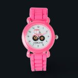 Girls Cute Pink Boerderij Tractor Kinder Horloge<br><div class="desc">Dit schattige en moderne kinder horloge is voorzien van een roze boerderij tractor en kan gepersonaliseerd worden met je meisjesnaam. Met duidelijke,  gemakkelijk leesbare getallen is dit 'eerste' horloge geweldig voor kinderen of peuters die pas beginnen met het leren van de tijd. Het perfecte landbouwmodel voor je kleine!</div>