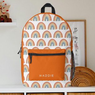 Girls Cute Rainbow Bedrukte Rugzak