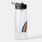 Girls Cute Rainbow Terug naar schooldagboek Waterfles (Rechts)