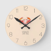 Girls Cute & Simple School Ocean Baby Crab