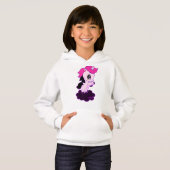 Girl's Cute Unicorn Art Sweater (Voorkant volledig)