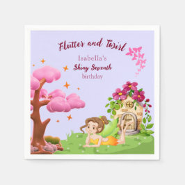 Girls Cute Yellow Fairy Fairytale home Servet