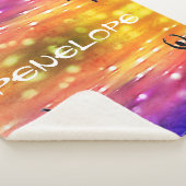 Girls Dance Multicolored Sherpa Deken (3/4)