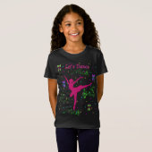Girls Dance Musical Notes T-shirt (Voorkant volledig)