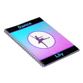 Girls Dance Pastel Notitieboek (Rechterzijde)