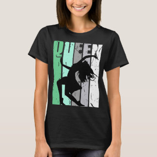 Girls Dance Queen Dancer Retro Graphic Motivate T-shirt