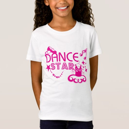 Girls Dance Star T-shirt (Voorkant)