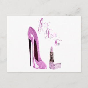 Girls Day/Night Out Party Invitation Card Uitnodiging Briefkaart