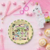 Girls Day Spa Birthday Paper Bord (Feest)