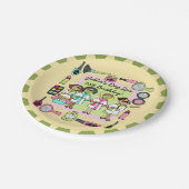 Girls Day Spa Birthday Paper Bord (Gekanteld)