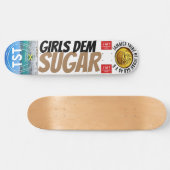 GIRLS DEM SUGAR SKATEBOARDS /JMT SKATEBOARDS (Horizontaal)