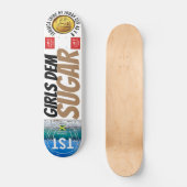 GIRLS DEM SUGAR SKATEBOARDS /JMT SKATEBOARDS (Voorkant)