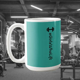 #Girls die de Mok van Dumbbell opheffen
