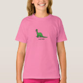 Girl's Dino-T-shirt T-shirt (Voorkant)