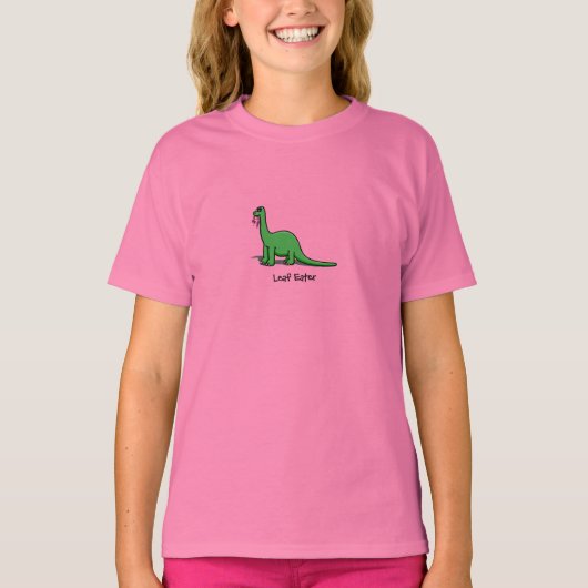 Girl's Dino-T-shirt T-shirt (Voorkant)