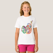 Girls Dragon T-shirt (Voorkant volledig)