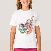 Girls Dragon T-shirt (Voorkant)