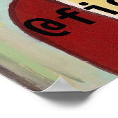 Girl's Face after Matisse, add text Poster (Hoek)