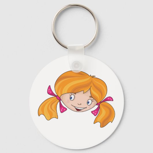 Girls Face Sleutelhanger (Voorkant)