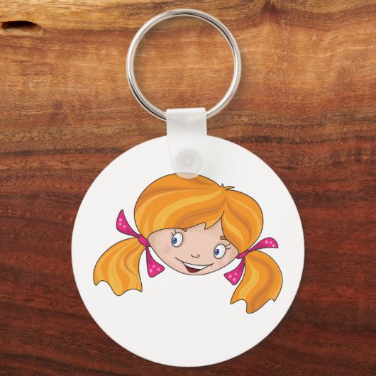 Girls Face Sleutelhanger (Voorkant)