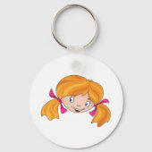 Girls Face Sleutelhanger (Achterkant)