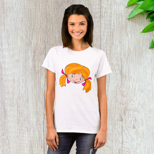 Girls Face T-shirt
