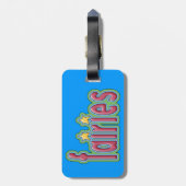 Girl's Fairy Bagagelabel (Achterkant verticaal)