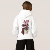 Girls Fairy Dragon Sweatshirt beroemd gemaakt door (Achterkant volledig)