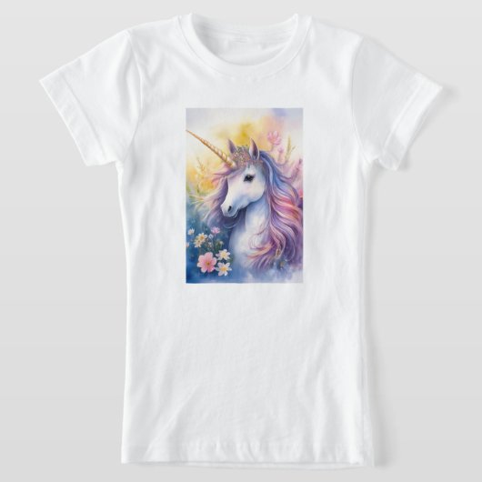 Girl's Fantasy Unicorn T-shirt (Laagn)