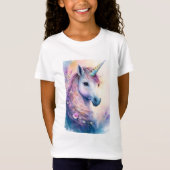 Girl's Fantasy Unicorn T-shirt (Voorkant)