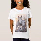 Girl's Fantasy Unicorn T-shirt (Voorkant)