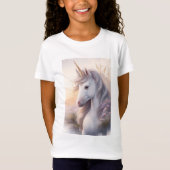 Girl's Fantasy Unicorn T-shirt (Voorkant)