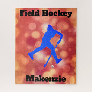 Girls Field Hockey Puzzle Legpuzzel