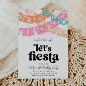 Girl's Fiesta Verjaardag Uitnodiging