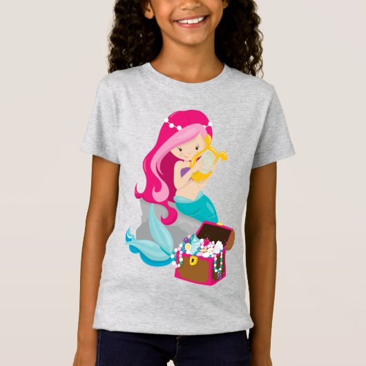 Girls' Fine Jersey T-Shirt (Voorkant)