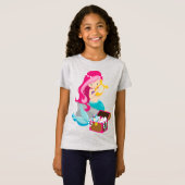 Girls' Fine Jersey T-Shirt (Voorkant volledig)
